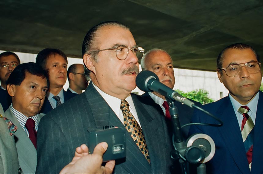 Plenário do Senado durante sessão.